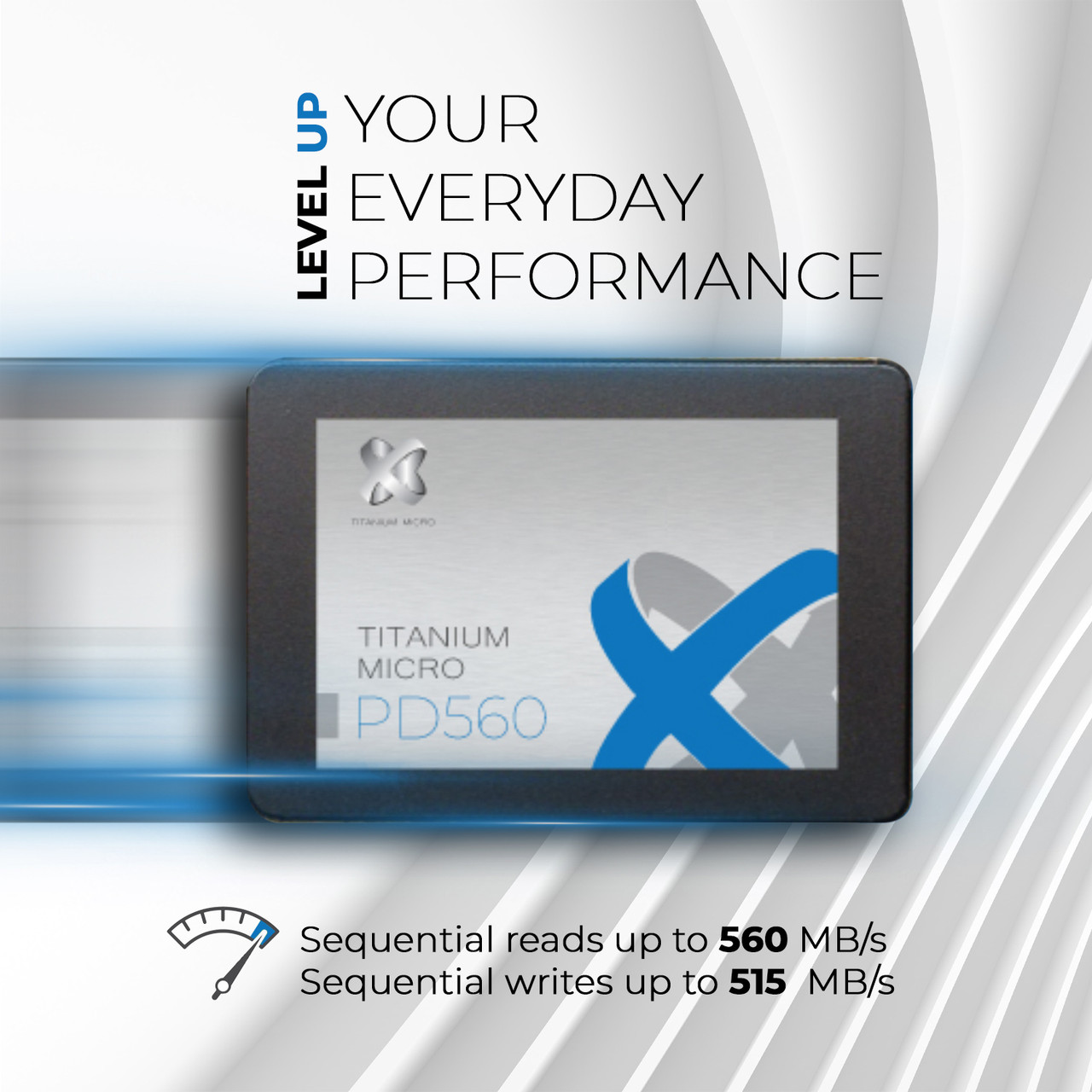 Titanium Micro TMNSSDT-PD560-1TB PD560 SSD 1TB 2.5" SATA III Internal Solid State Drive