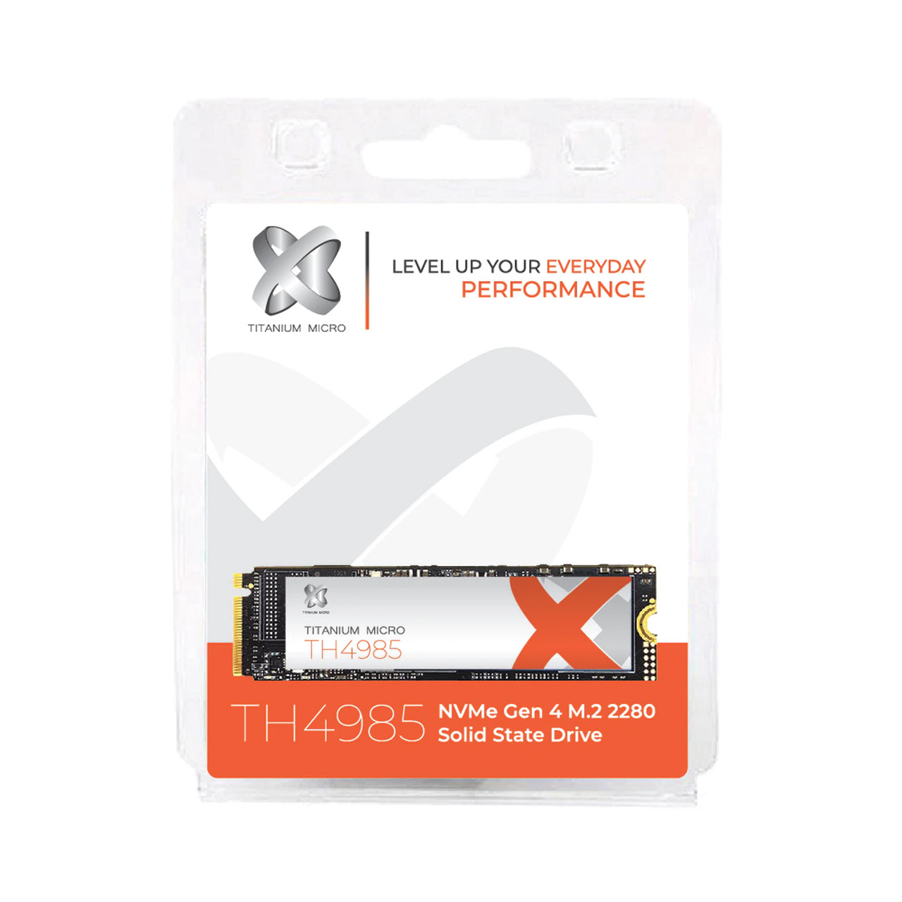 Titanium Micro TH4985 1TB PCIe NVME 4.0 Gen 4 M.2 2280 Internal SSD TMNM2Q-TH4985-1TB