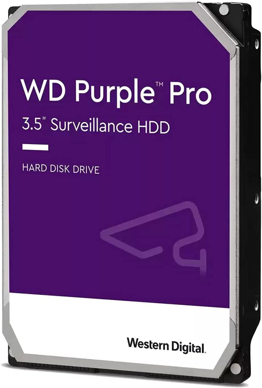 WD Purple Pro 8TB Smart Video Hard Drive 7200RPM 256MB Cache 3.5" Internal HDD WD8001PURP