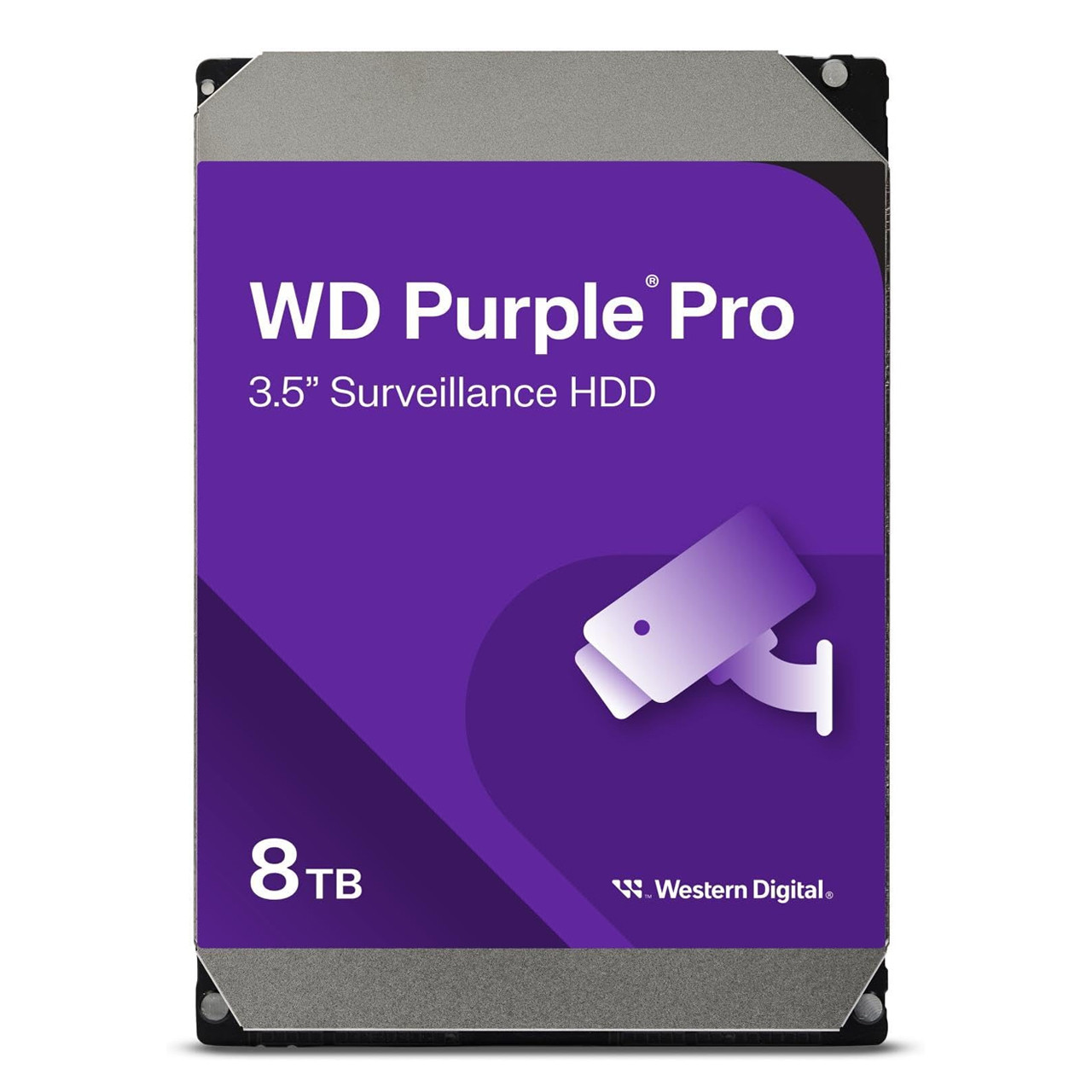 WD Purple Pro 8TB Smart Video Hard Drive 7200RPM 256MB Cache 3.5" Internal HDD WD8001PURP