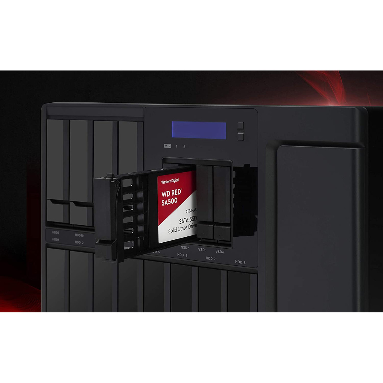 WD 1TB WD Red SA500 NAS 3D NAND Internal SSD WDS100T1R0A - SATA III 6 Gb/s, 2.5"/7mm, Up to 560 MB/s