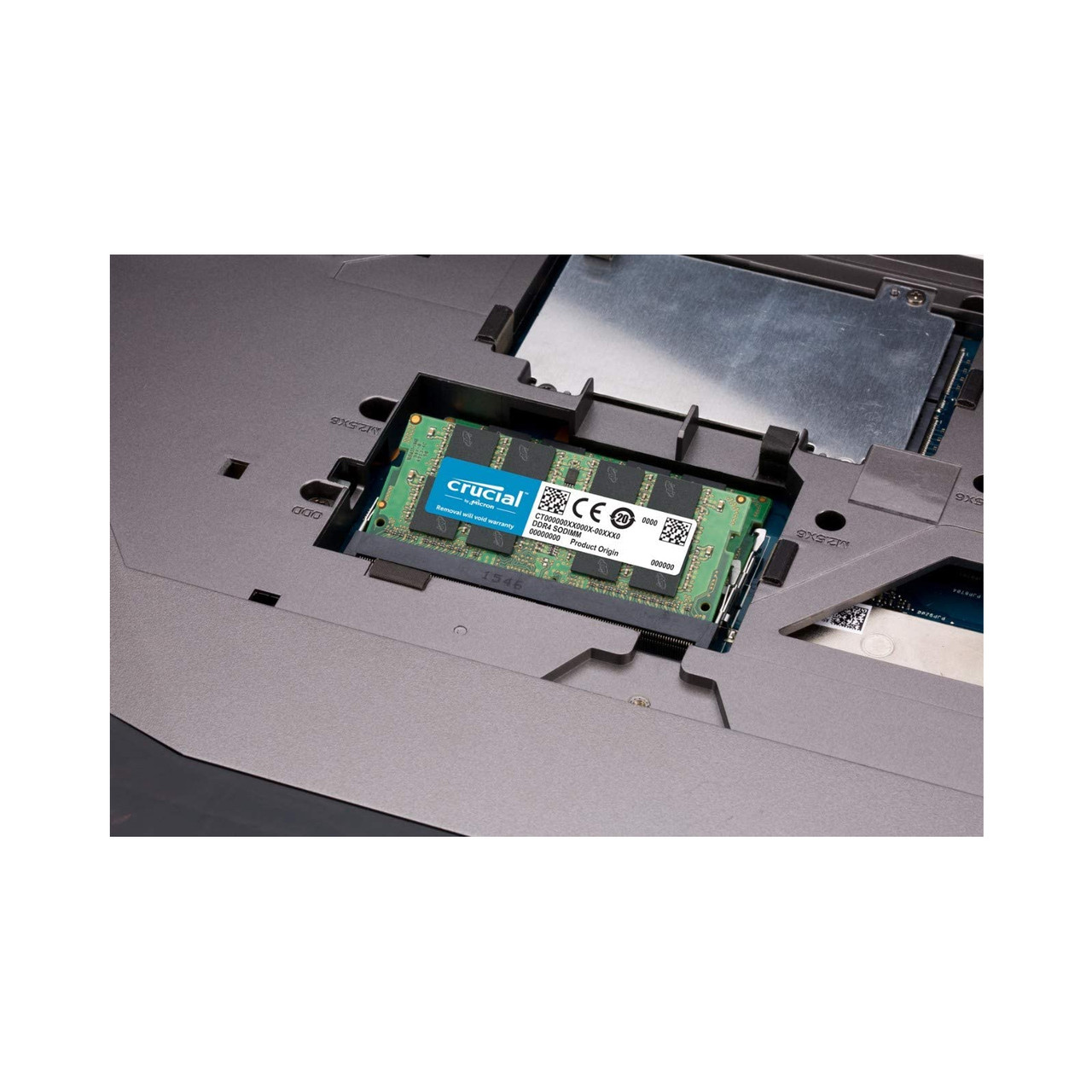 Crucial 16GB Single DDR4 3200 MT/S (PC4-25600) CL22 DR X8 Unbuffered SODIMM 260-Pin Memory CT16G4SFD832A