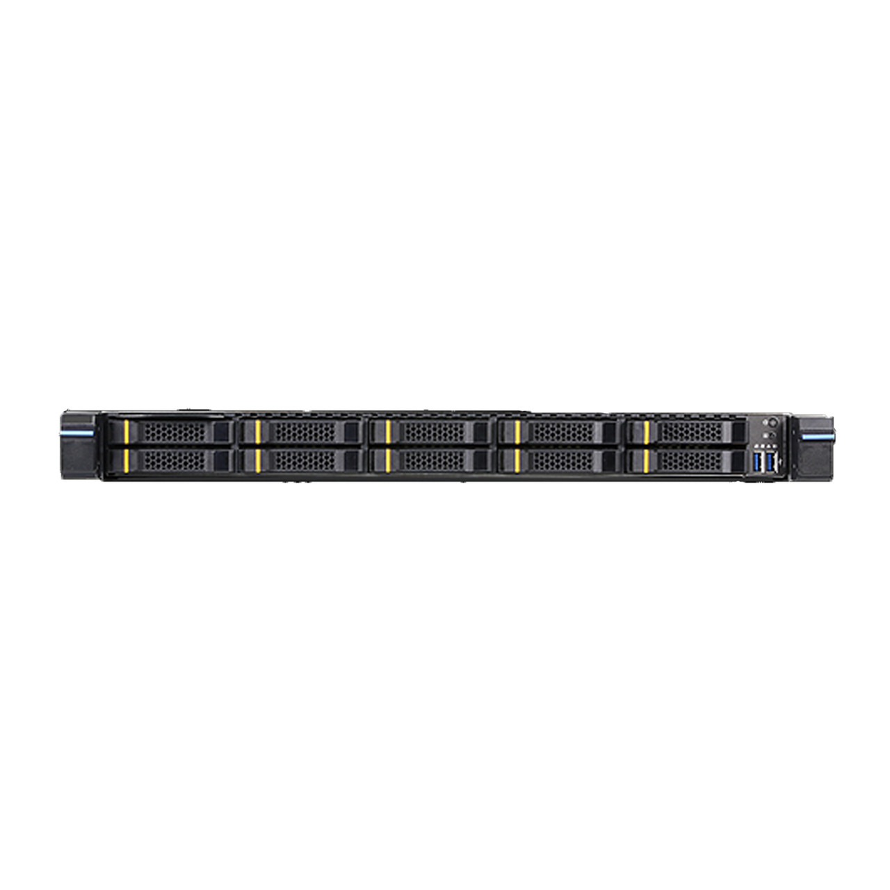 Chenbro 1U Rackmount Dual Socket 10x hot-swap NVMe Server Barebone System RB133G13-U10