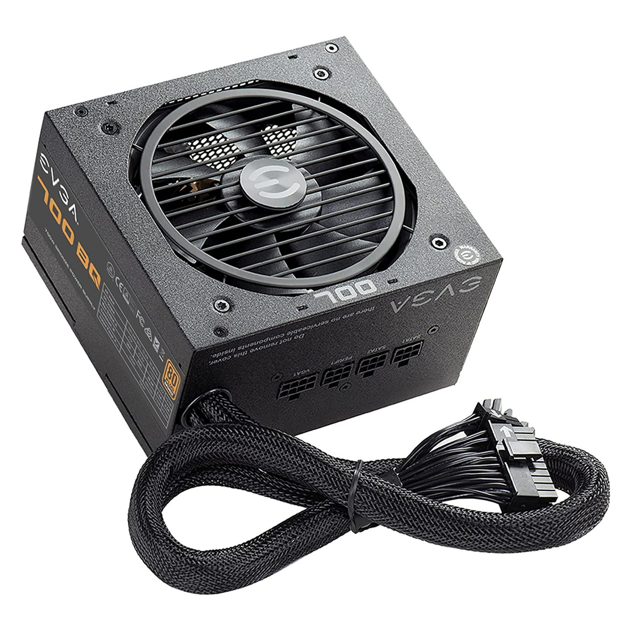 EVGA 700 BQ 80+ Bronze 700W Semi Modular Power Supply , FDB Fan, 5 Year Warranty 110-BQ-0700-V1