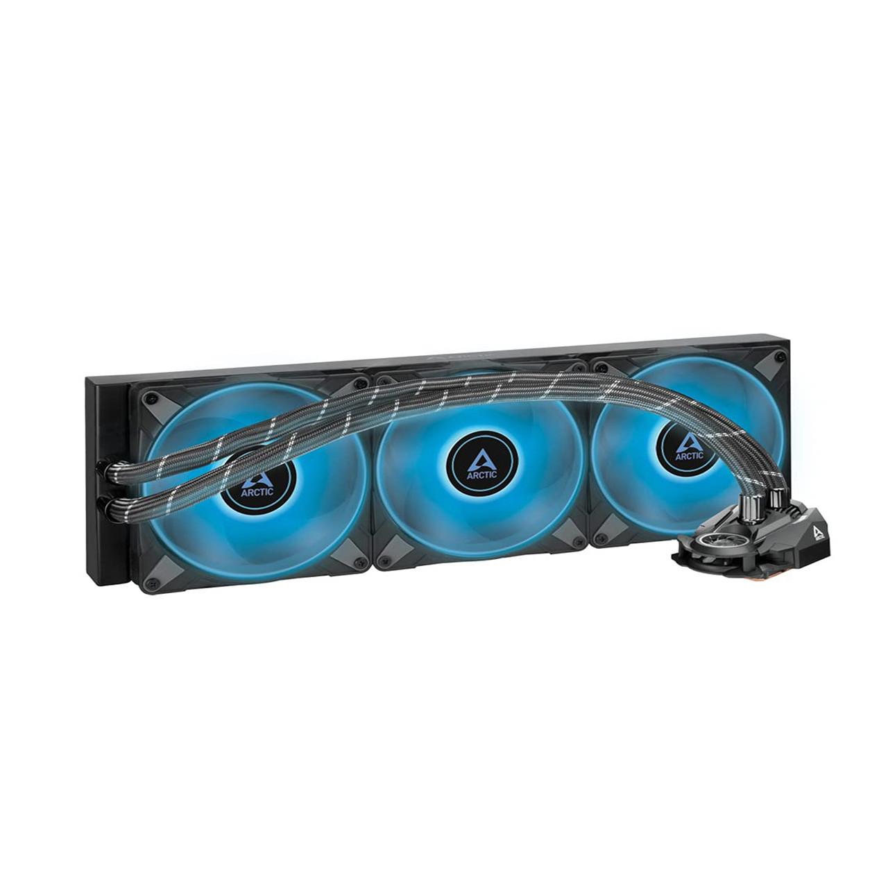 ARCTIC ‎Liquid Freezer II 420 RGB - Multi-Compatible All-in-one CPU RGB AIO Water Cooler, Black ACFRE00110A