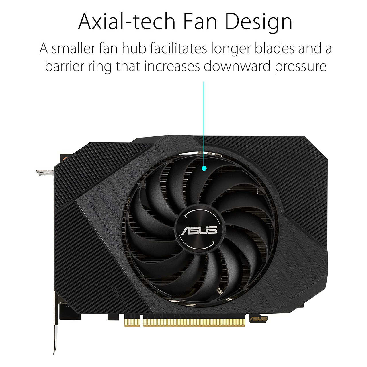 ASUS Phoenix GeForce RTX 3060 V2 LHR Gaming Graphics Card PCIe 4.0,12GB,GDDR6 HDMI 2.1,DisplayPort 1.4a PH-RTX3060-12G-V2