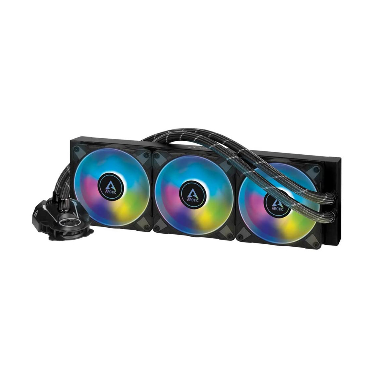 ARCTIC Liquid Freezer II 360 A-RGB - Multi-Compatible All-in-one A-RGB CPU AIO Water Cooler, Black ACFRE00101A