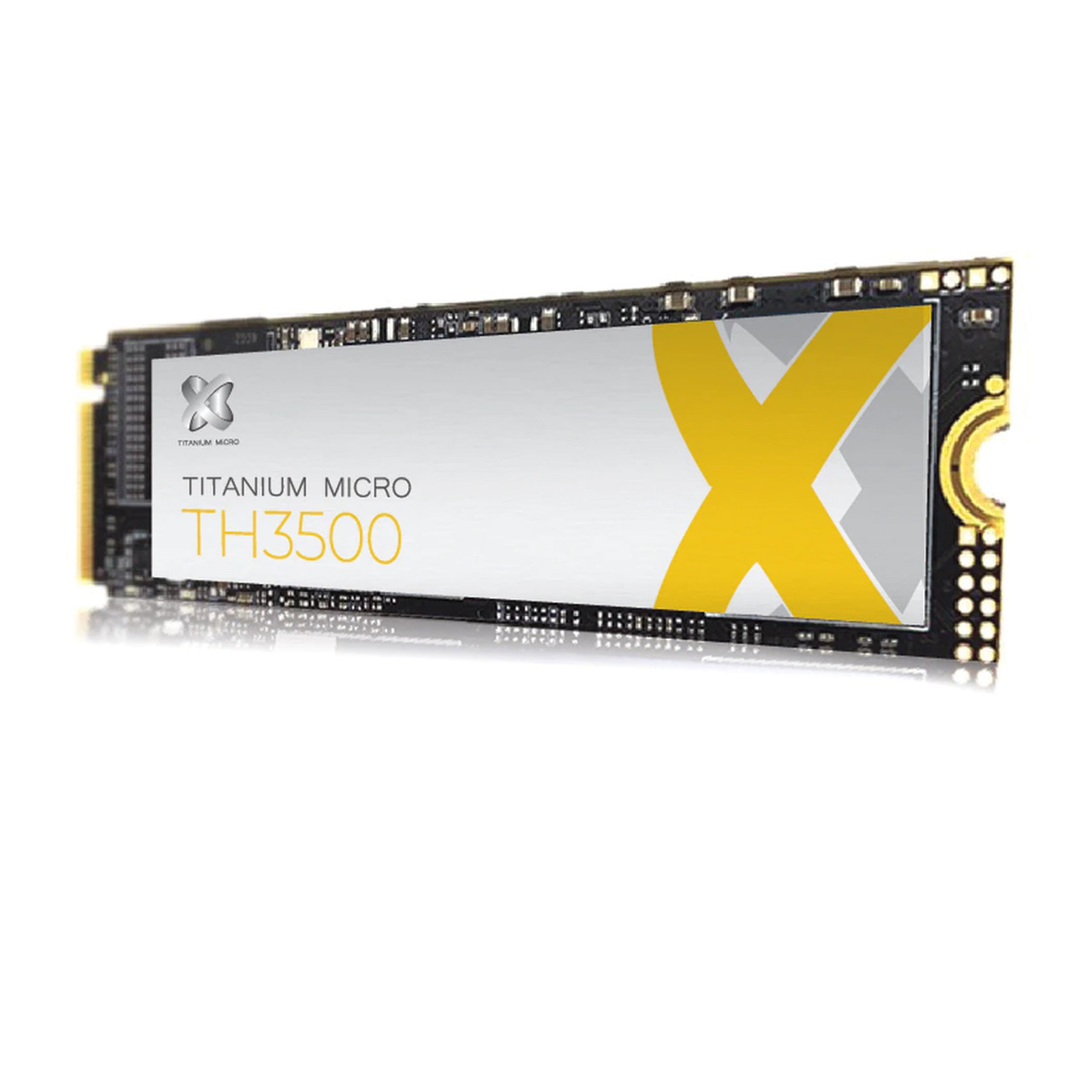 Titanium Micro TH3500 8TB PCIe NVMe Gen 3 M.2 2280 Internal SSD With Nitro Pro M.2 NVMe Cooler Heatsink with 30mm Fan