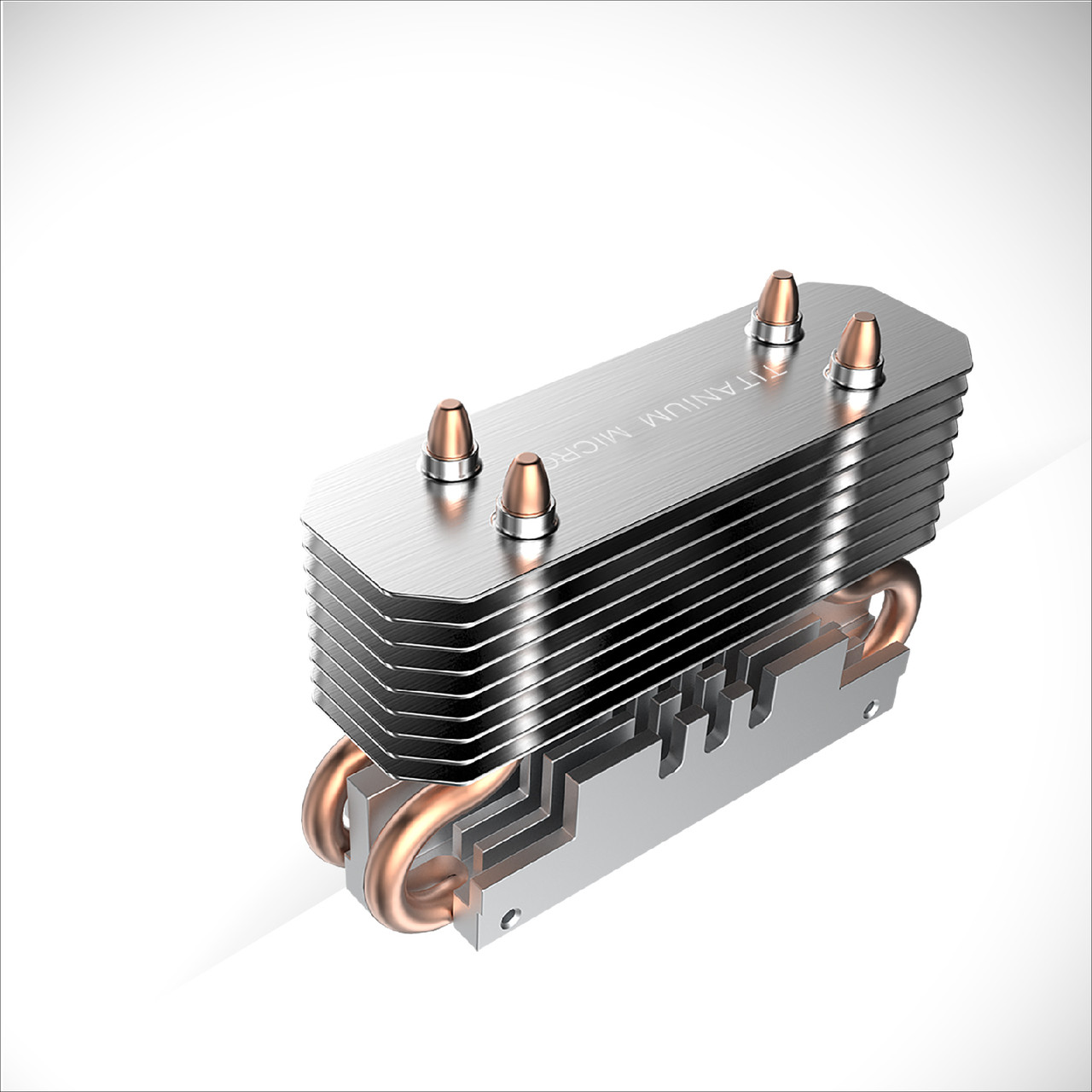 Titanium Micro TH3500 8TB PCIe NVMe Gen 3 M.2 2280 Internal SSD With Nitro Pro M.2 NVMe Cooler Heatsink with 30mm Fan