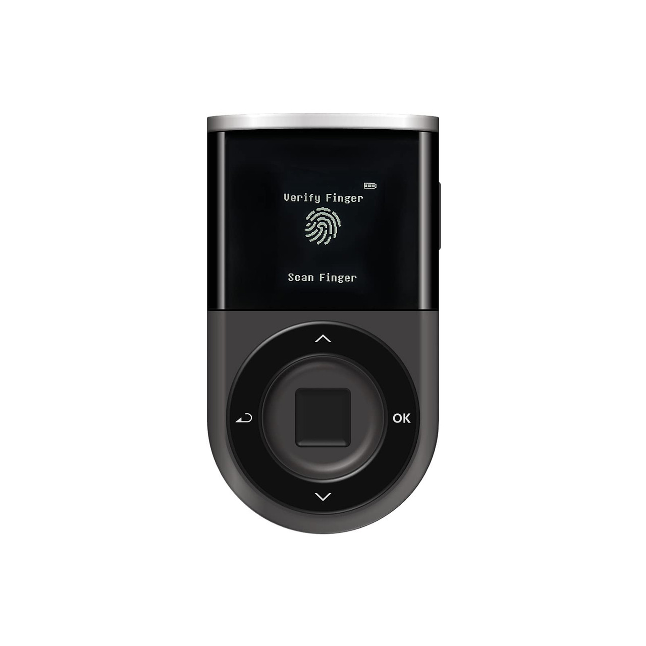 D'CENT iD-Black Biometric Cryptocurrency Hardware Wallet