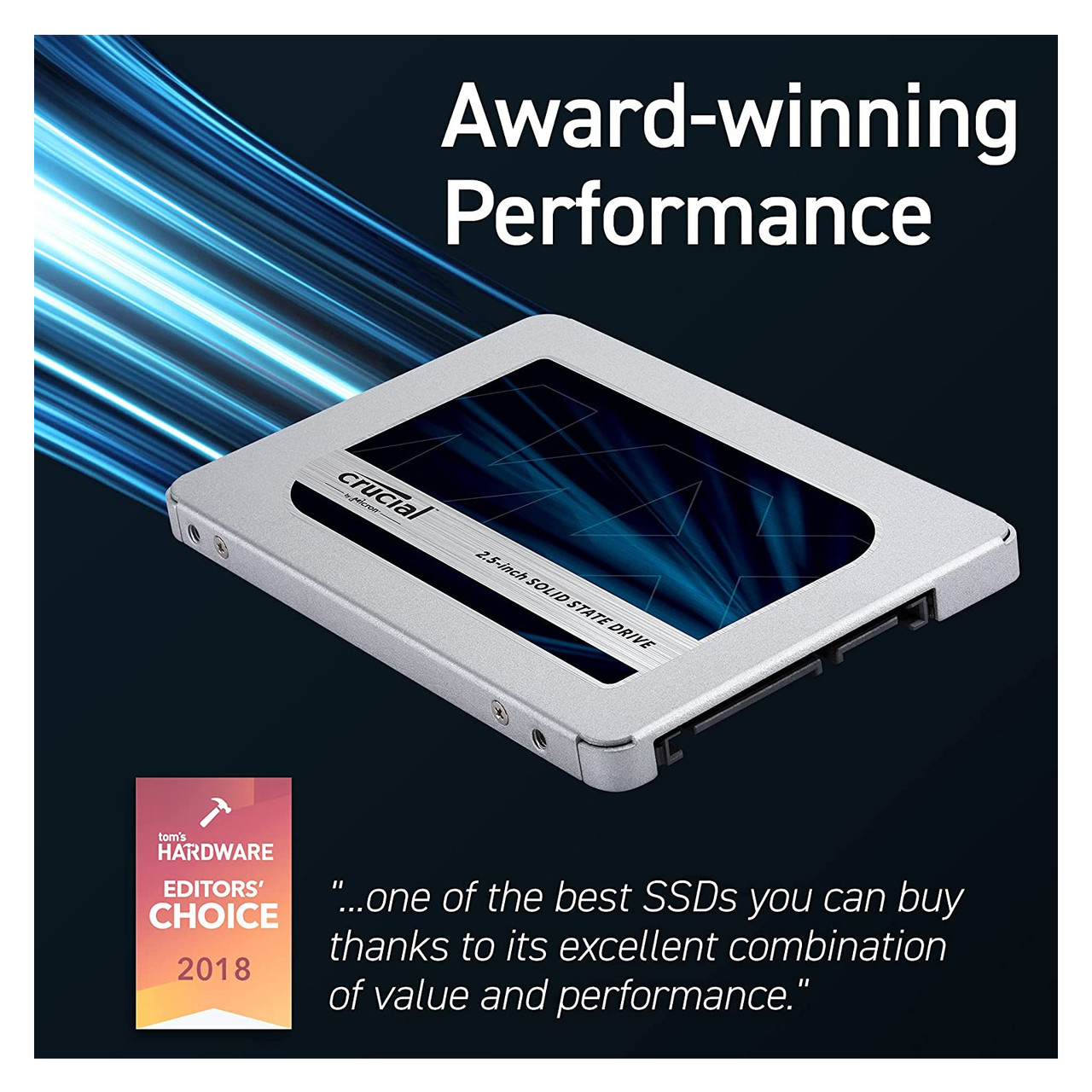 Crucial MX500 500GB Internal SSD CT500MX500SSD1