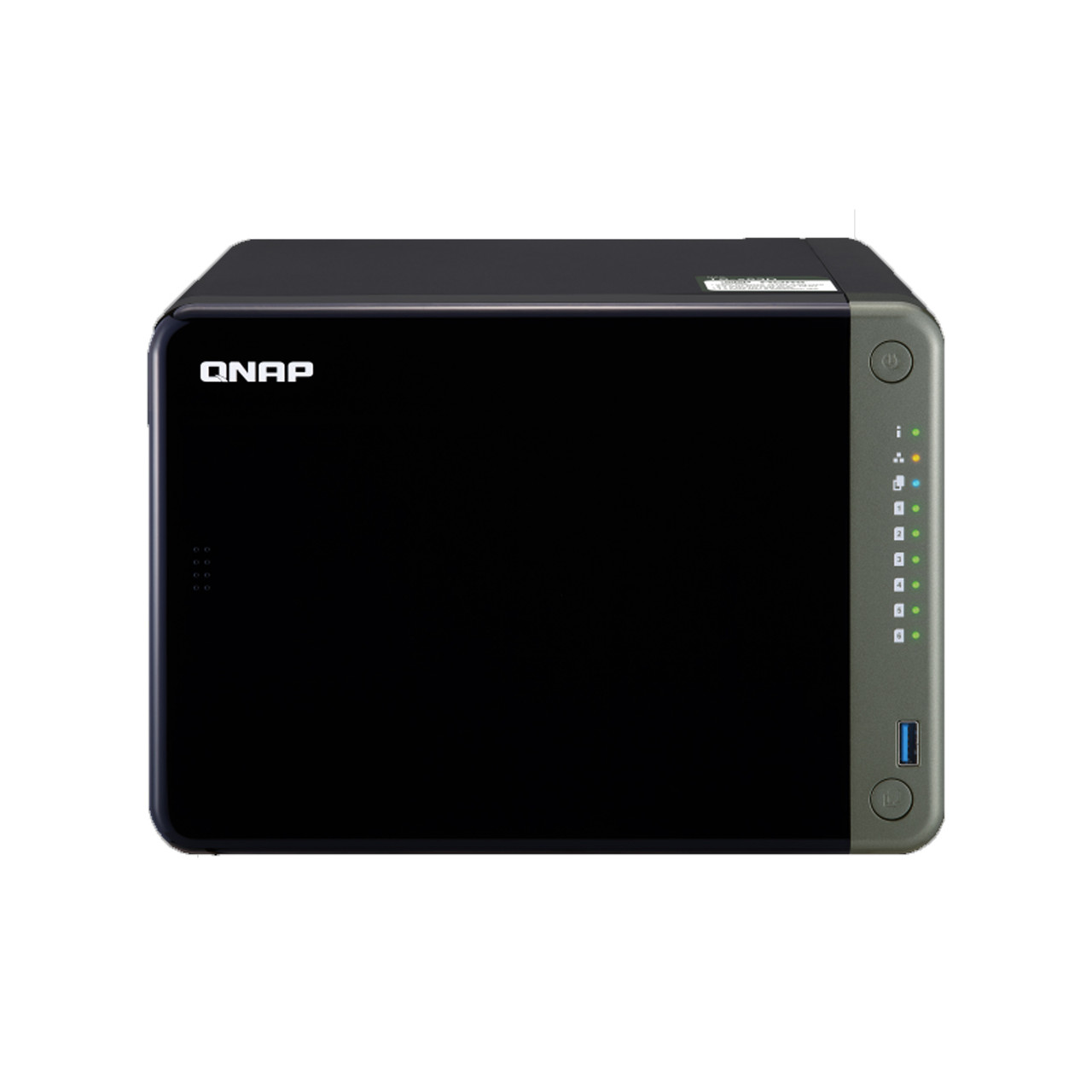 QNAP TS-653D-4G 6-Bay Desktop NAS Intel Celeron Gemini Lake J4125 quad-core up to 2.7 GHz with 4 GB DDR4 RAM