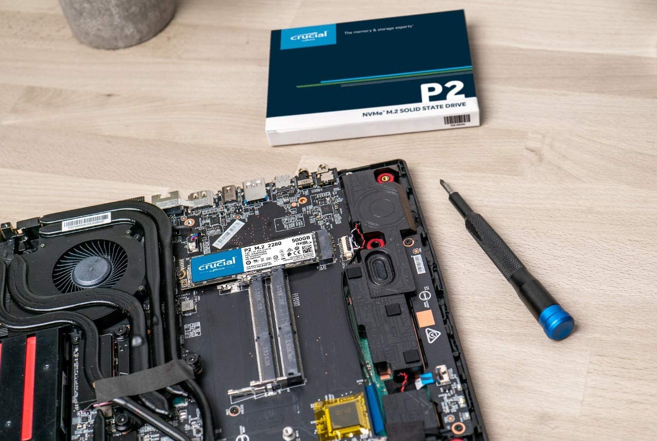 Crucial P2 250GB 3D NAND NVMe PCIe M.2 SSD CT250P2SSD8