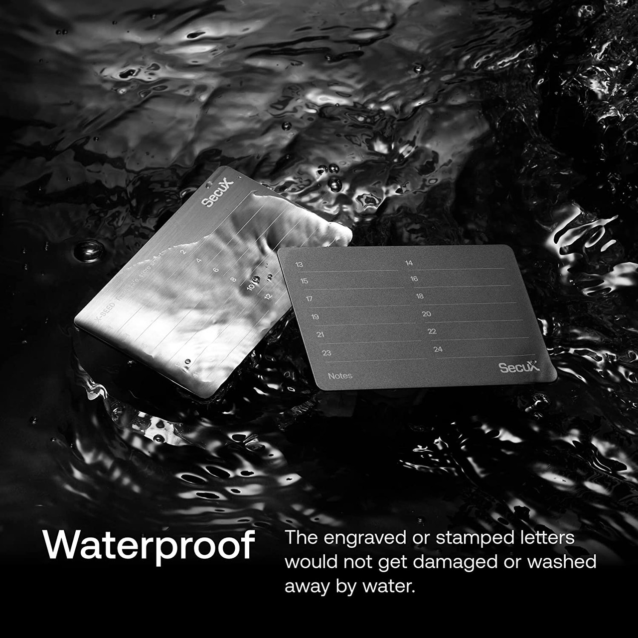 Ridge Wallet SecuX – XSEED Plus - Secure Bitcoin Wallet Crypto Seed  Portefeuille Pour Homme