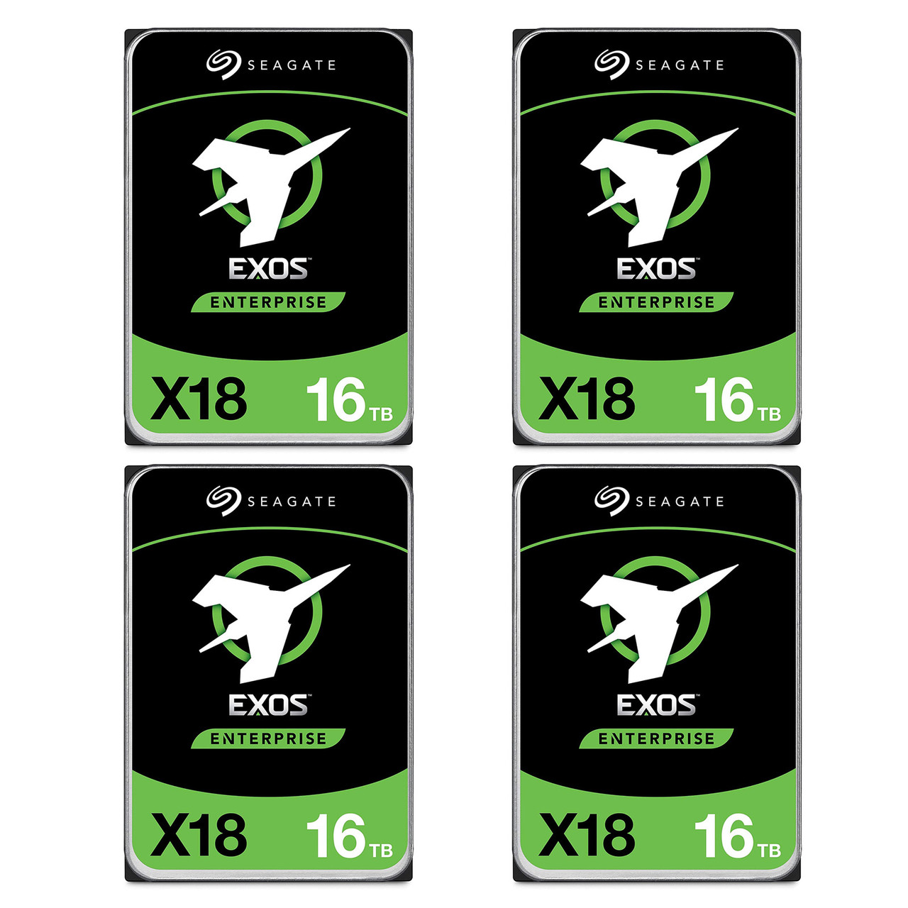 Seagate ST16000NM000J 16TB Exos X18 Enterprise HDD ,CMR 3.5 Inch