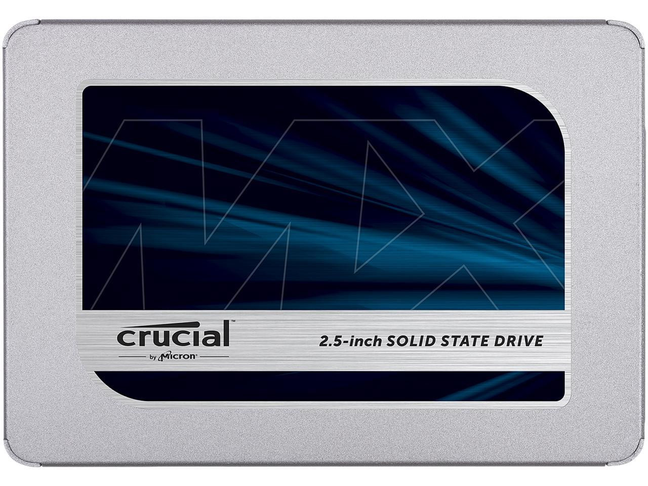 Crucial MX500 4TB 3D NAND SATA 2.5 Inch Internal SSD, up to 560 MB/s CT4000MX500SSD1