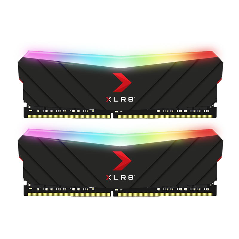 PNY XLR8 Gaming EPIC-X RGB 16GB (2 x 8GB) 288-Pin DDR4 SDRAM DDR4 3200 (PC4 25600) Intel XMP 2.0 Desktop Memory Model MD16GK2D4320016XRGB