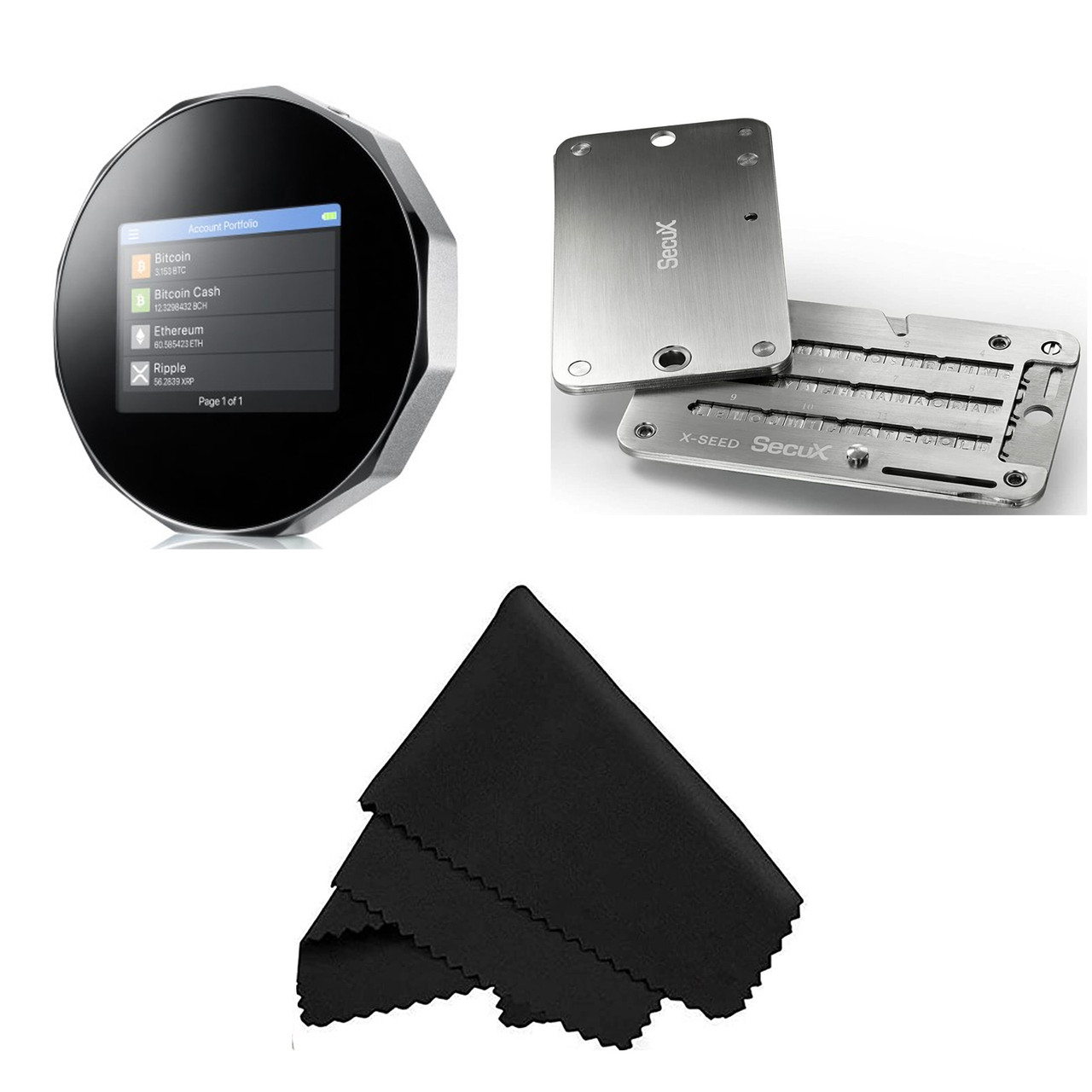 SecuX V20 Most Secure Crypto Hardware Wallet Bluetooth w/ XSEED Pro