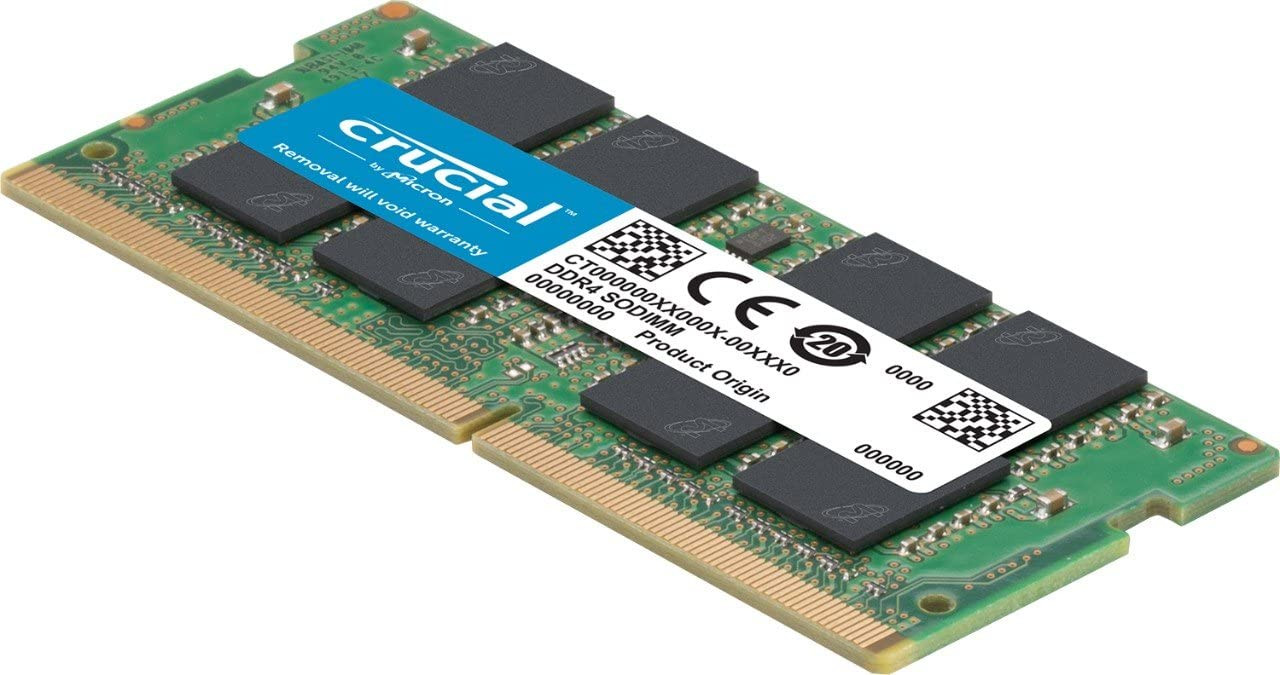 Crucial Laptop Memory 8GB DDR4 2666 MHz CT8G4SFRA266 RAM