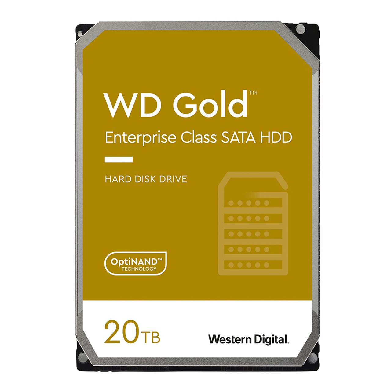 WD WD201KRYZ 20TB WD Gold Enterprise Class SATA Internal Hard Drive HDD - 7200 RPM, SATA 6 Gb/s, 512 MB Cache, 3.5"