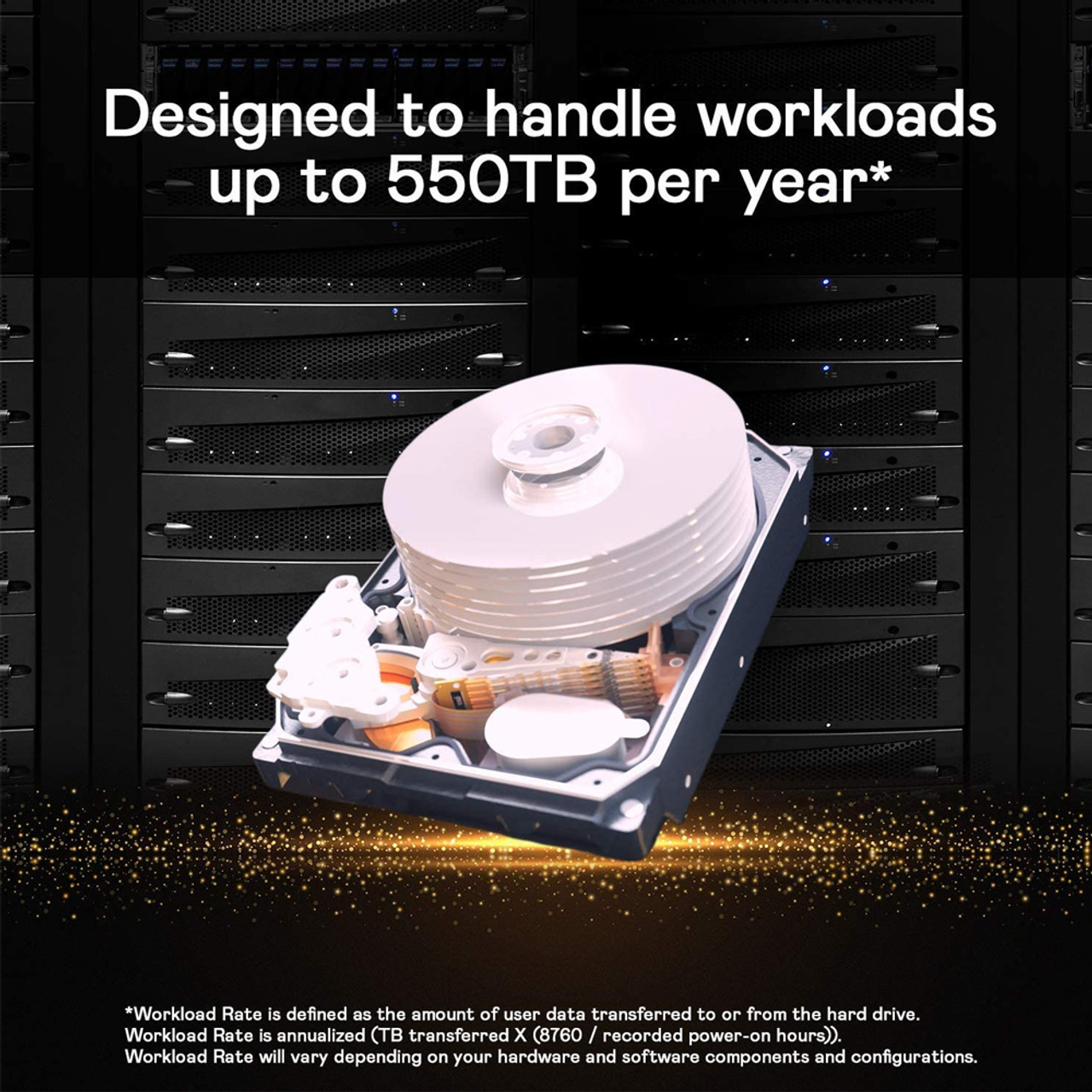 WD WD201KRYZ 20TB WD Gold Enterprise Class SATA Internal Hard Drive HDD - 7200 RPM, SATA 6 Gb/s, 512 MB Cache, 3.5"