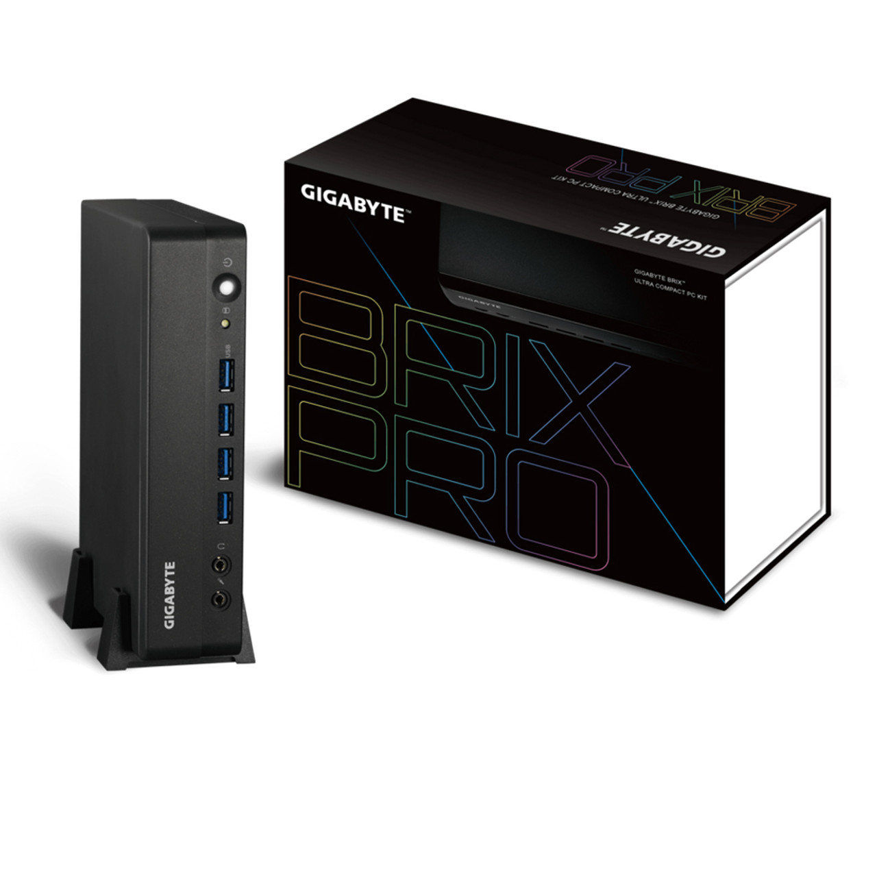 Gigabyte Brix Pro Ultra compact Mini PC, Book size Barebone System (Include Intel i5-1135G7 11th CPU) GB-BSi5-1135G7-BWUS