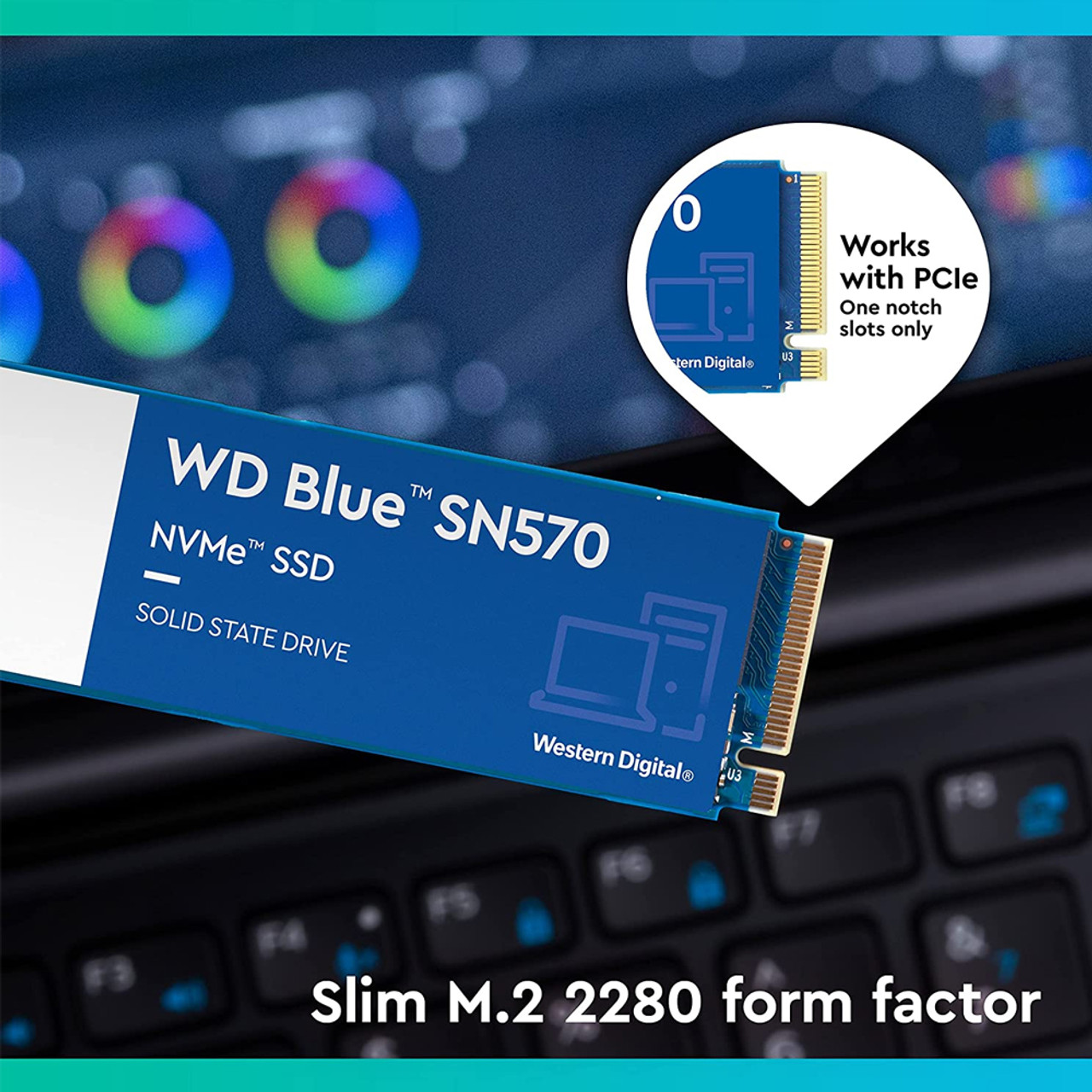 1 TB SSD M.2 WD BLUE (WDS100T3B0B) SATA M.2 2280