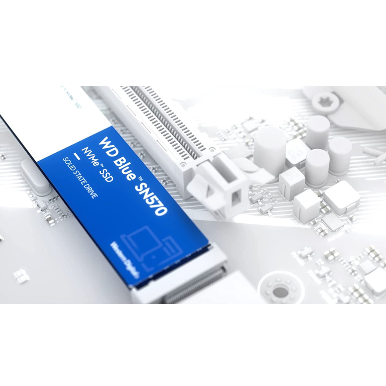 Western Digital 1TB WD Blue SA510 SATA Internal Solid State Drive SSD - SATA III 6 Gb/s, M.2 2280, Up to 3500 MB/s - WDS100T3B0B