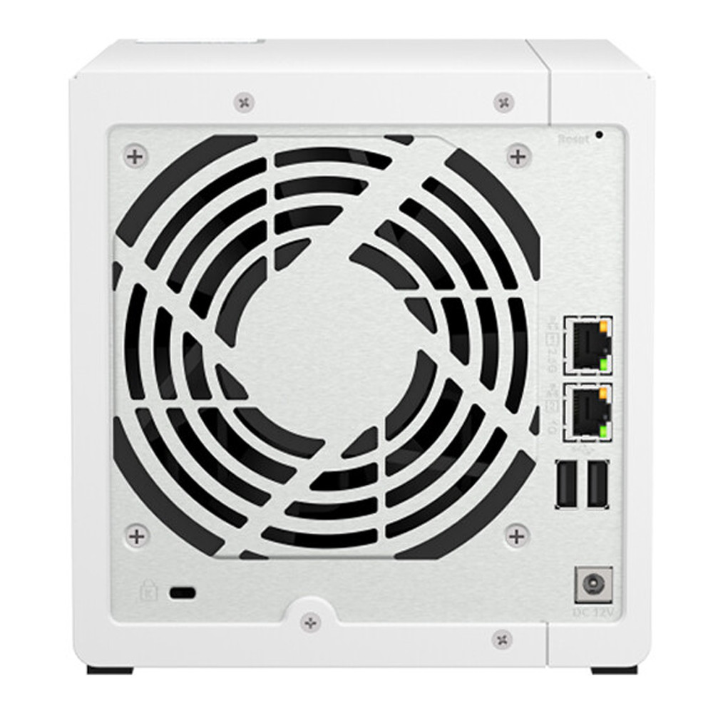 QNAP TS-433-4G 4-Bay NAS + 80TB EXOS HDD (4X 20TB HDD), Quad-Core CPU, 2.5GbE Port, 4GB DDR4