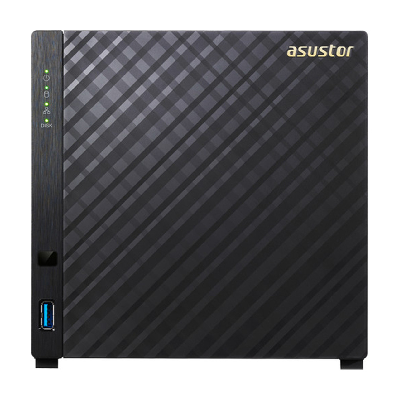 Asustor AS3204T v2 4-Bay NAS (Diskless), Intel 1.6GHz Quad-Core, 2GB RAM, Personal Cloud NAS