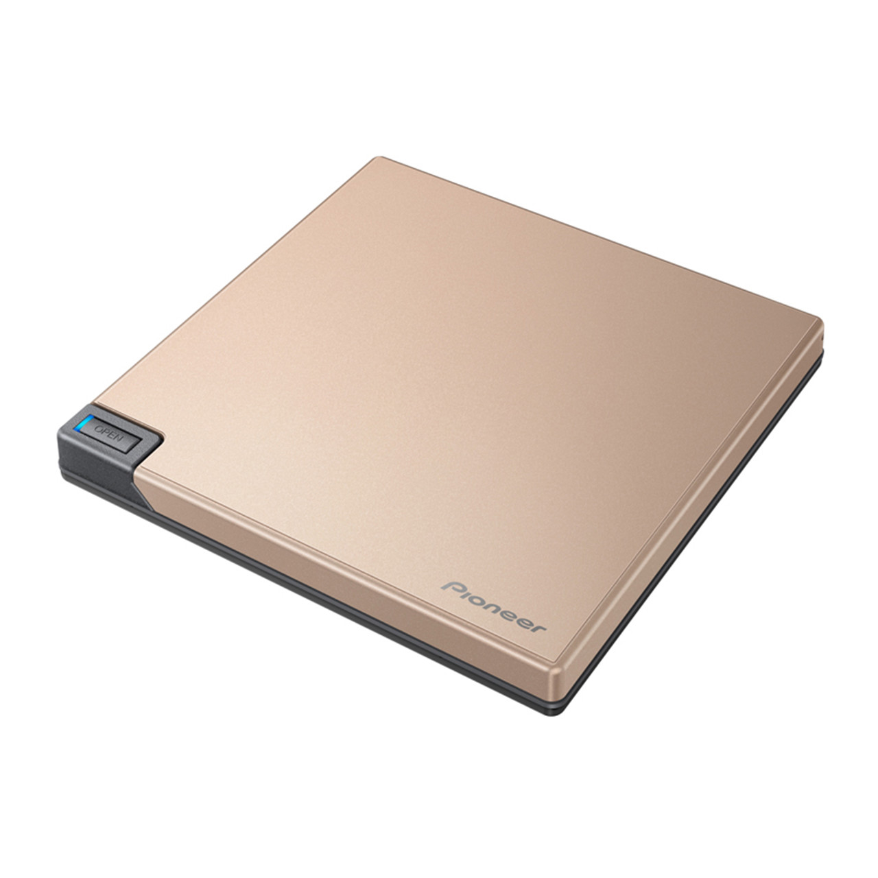 Pioneer BDR-XD08G USB 3.2 Gen1 (USB Type-C) / 2.0 Slim Portable BD/DVD/CD Writer - Gold W/SW