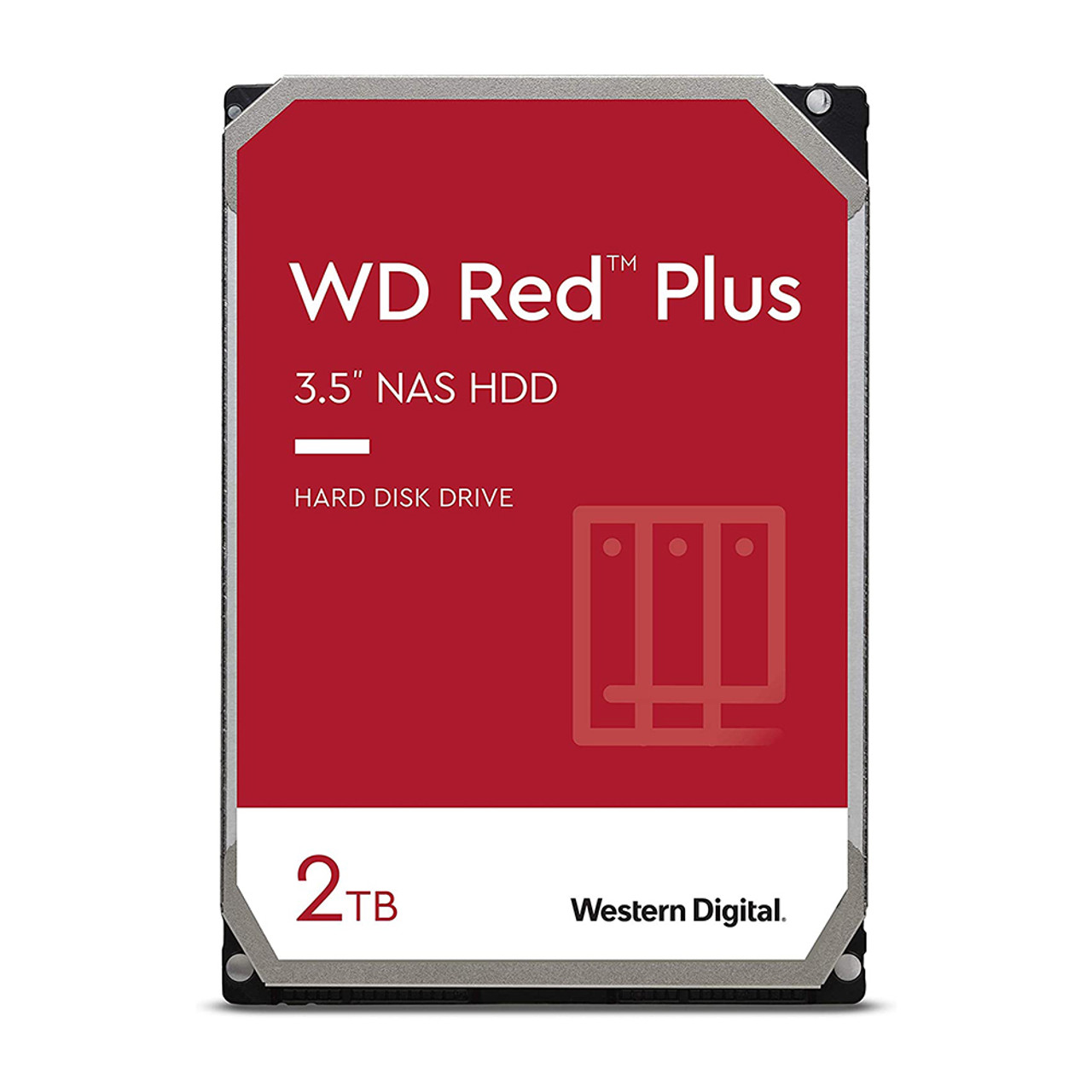 WD WD20EFRX WD Red 2TB NAS Hard Disk Drive - 5400 RPM Class SATA 6 Gb/s 64MB Cache 3.5 Inch