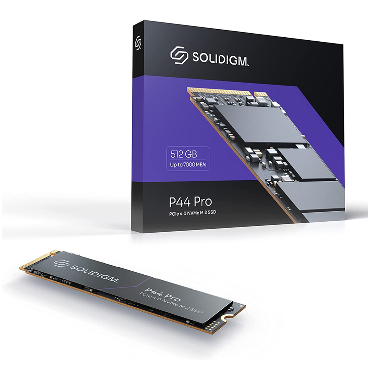 Solidigm SSDPFKKW512H7X1 P44 Pro 512GB M.2 2280 PCIe GEN 4 NVMe 4.0 x4  Internal Solid-State Drive, Speed up to 7000MB/s
