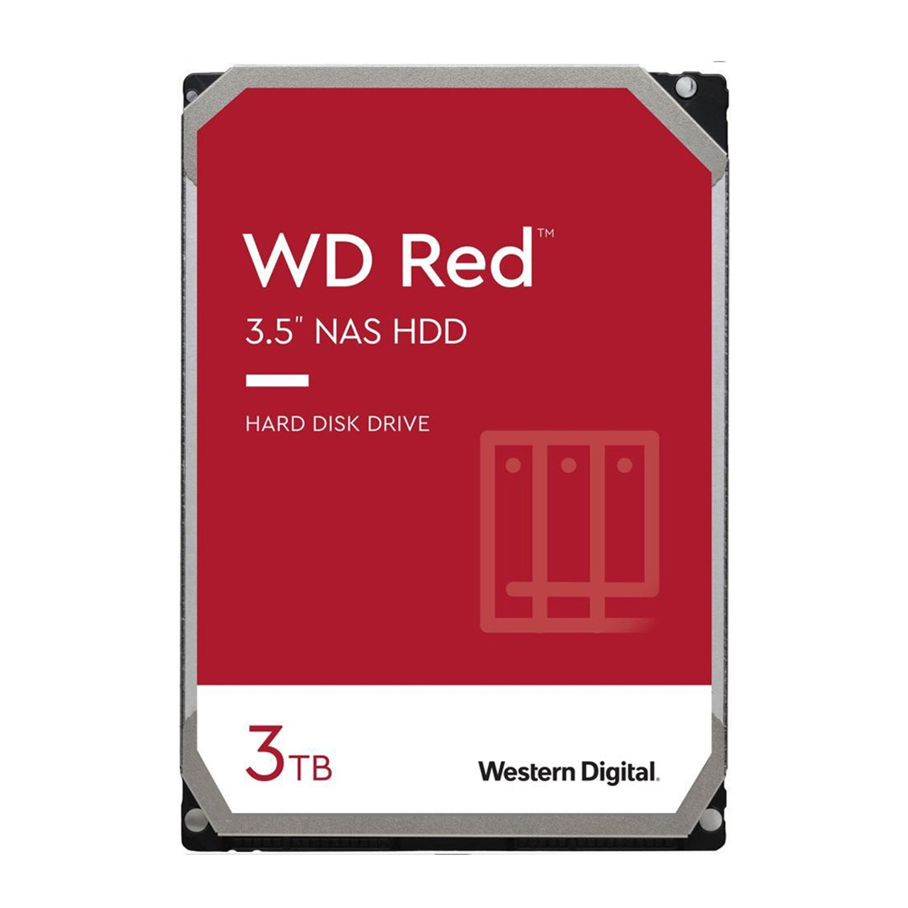 WD 3TB Red NAS Internal Hard Drive HDD - 5400 RPM, SATA 6 Gb/s, SMR, 256MB Cache, 3.5" WD30EFAX