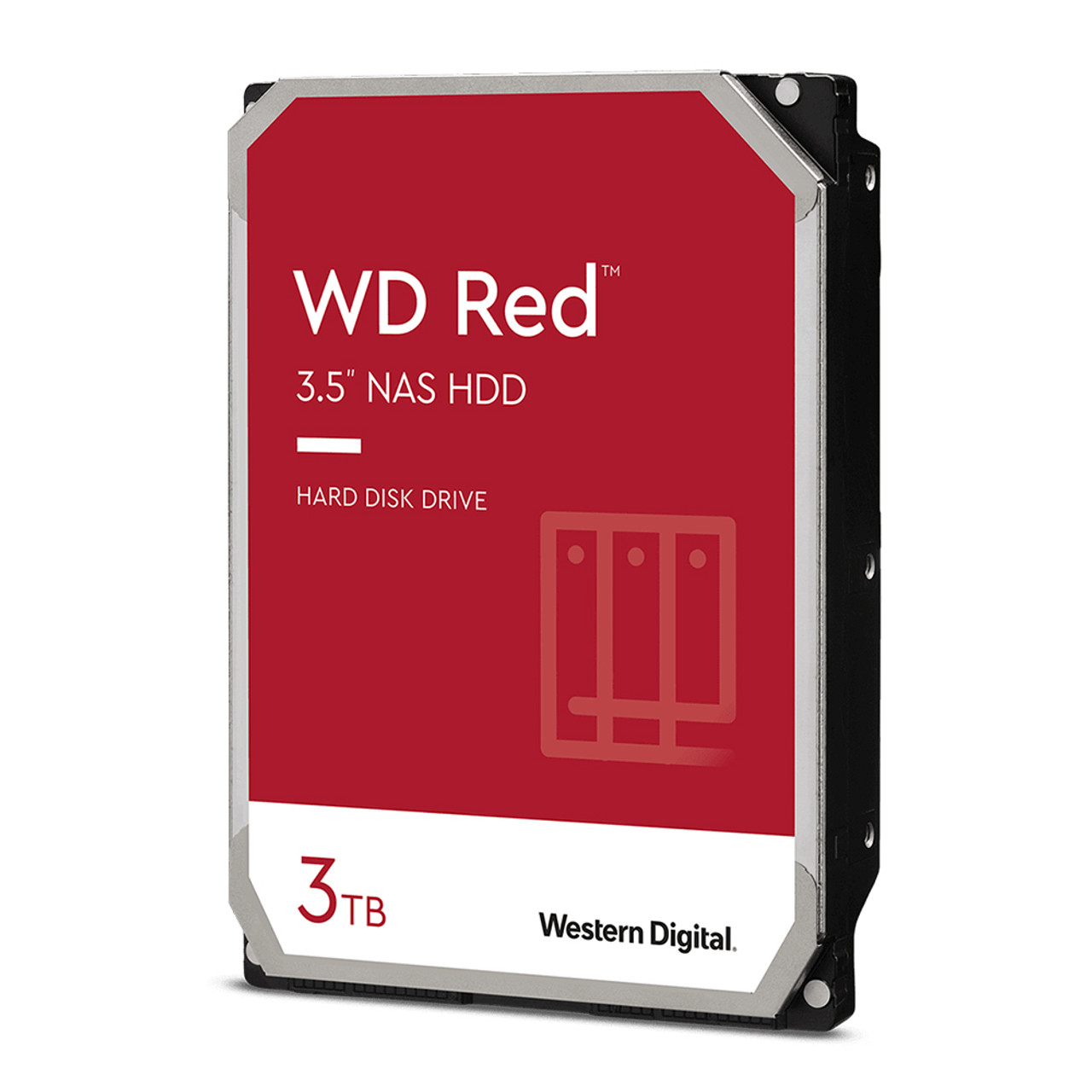 WD 3TB Red NAS Internal Hard Drive HDD - 5400 RPM, SATA 6 Gb/s, SMR, 256MB  Cache, 3.5