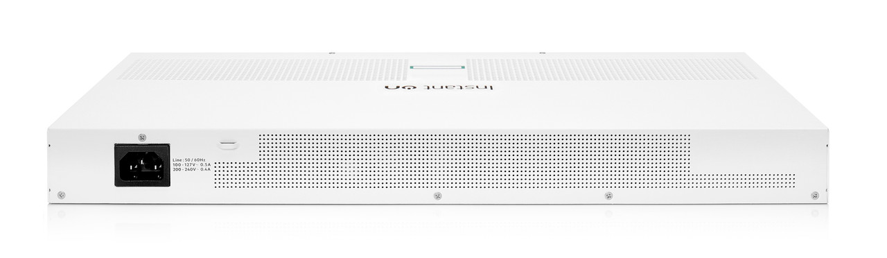 It features Power over Ethernet (PoE), providing both data and power to connected devices such as IP cameras and wireless access points through a single cable.