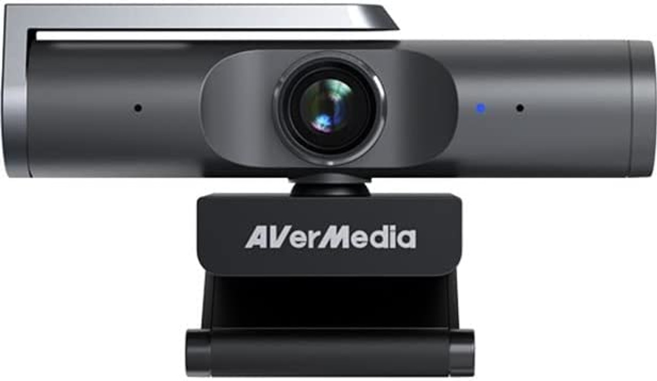 AVerMedia PW515 4K Ultra HD Autofocus Webcam with Microphone, High & Low Light Capabilities, 100° Wide FoV,  PC/Mac