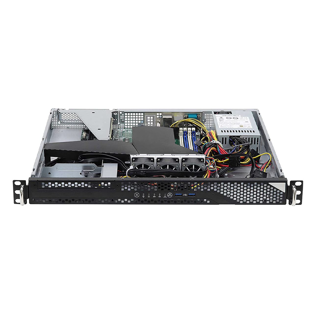 ASRock Rack 1U2LW X570 w 315W PSU 2 Bays Single Socket AM4 PGA 1331 AMD Ryzen 5000 Series 1U Rackmount Server