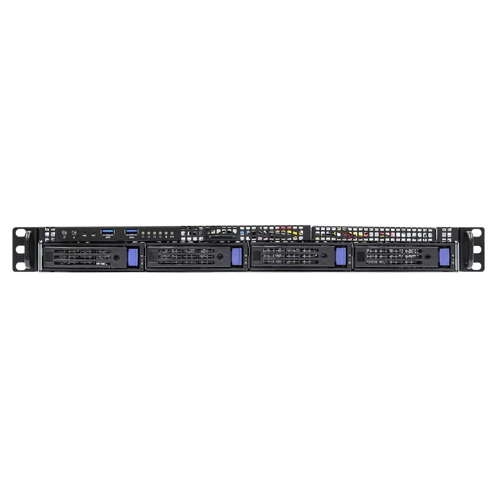 ASRock Rack 1U4LW-C252 4 Bays Single Socket H5 1U w 400W PSU, LGA 1200 Intel C252 DDR4 3200 Rackmount Server