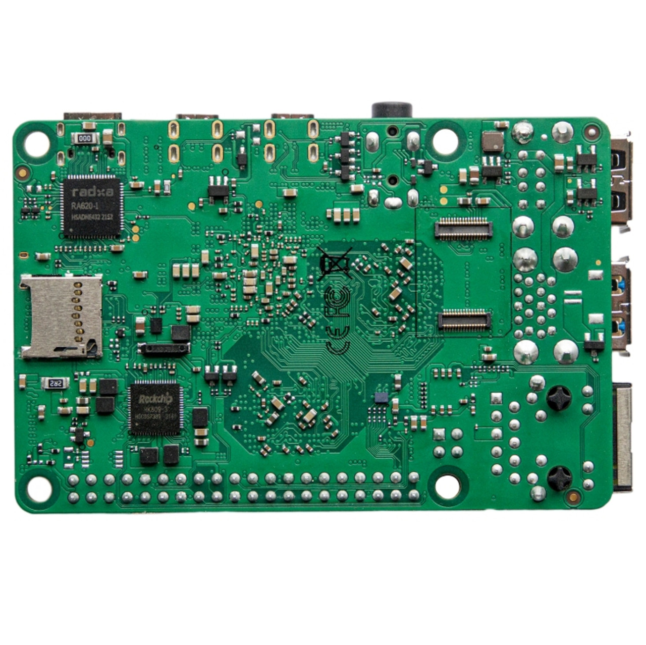 OKdo ROCK 4 Model C+ 4GB Single Board Computer Rockchip RK3399-T