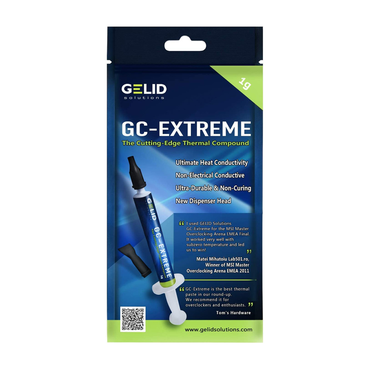 GELID Solutions TC-GC-03-D GC-Extreme - Thermal Conductive Paste for Heatsink (1g)