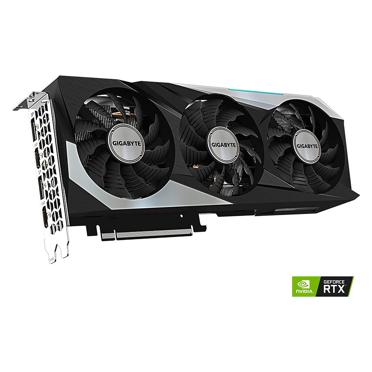 Gigabyte GV-N3070GAMING OC-8GD REV2.0 GeForce RTX 3070 Gaming OC LHR 8GB 256-bit, Up to 1815 MHz GDDR6 Video Card with Graphics Card Support Bracket (White)