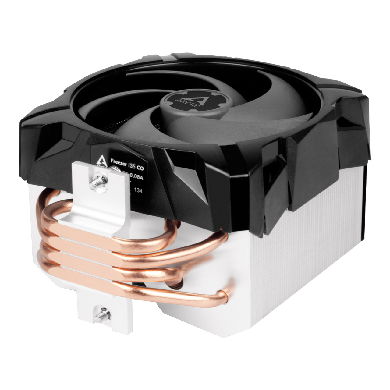 Arctic ACFRE00095A Freezer i35 CO - Tower CPU Cooler, Intel specific, For Continuous Operation, Pressure optimized 120 mm P-fan, 0-1800 RPM, 4 Heat Pipes, incl. MX-5 Thermal Paste (Black)