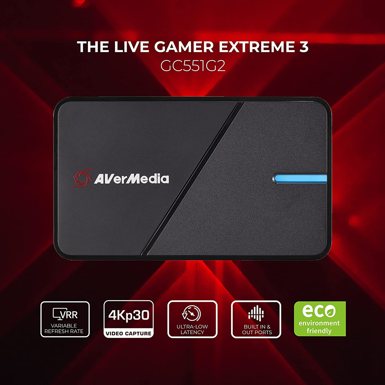 AVerMedia PW315 Full HD 1080p 60fps Streaming Webcam w/ Live Gamer Extreme 3, Plug and Play 4K Capture Card