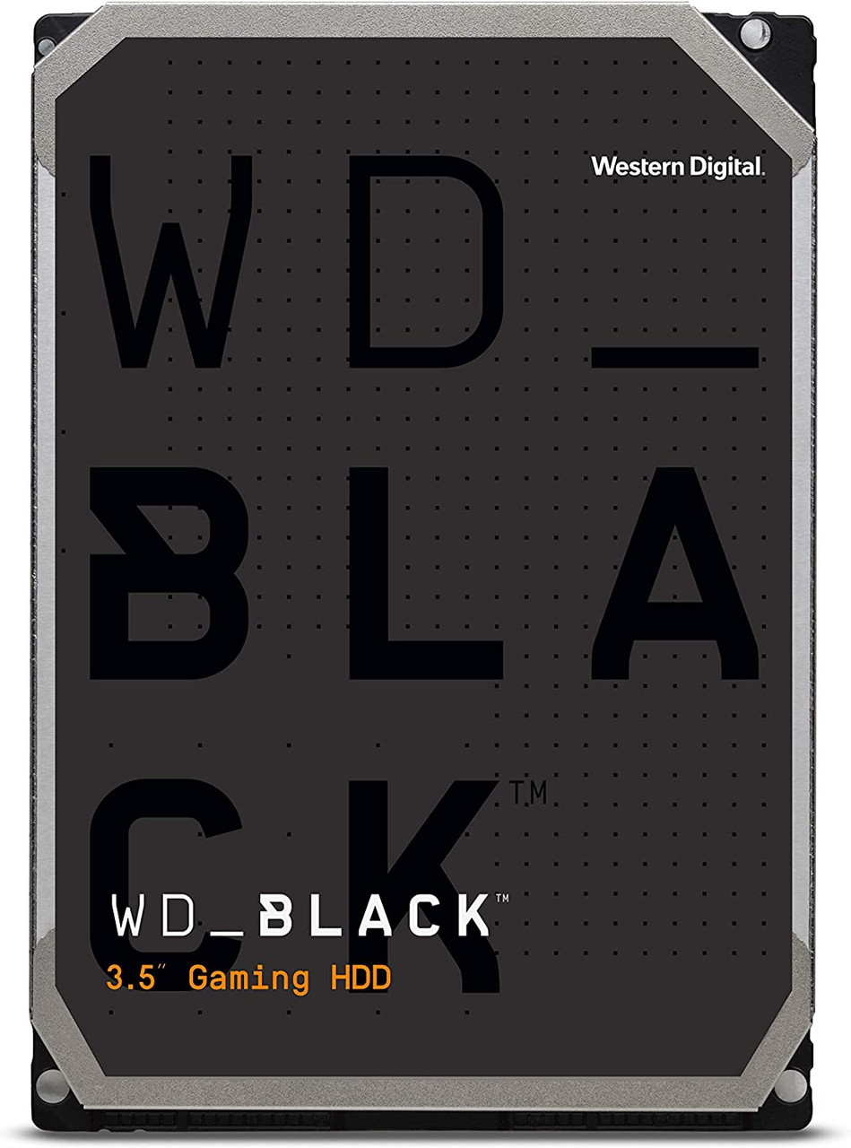 WD 10TB WD Black Performance Internal Hard Drive HDD - 7200 RPM, SATA 6 Gb/s, 256 MB Cache, 3.5" WD101FZBX