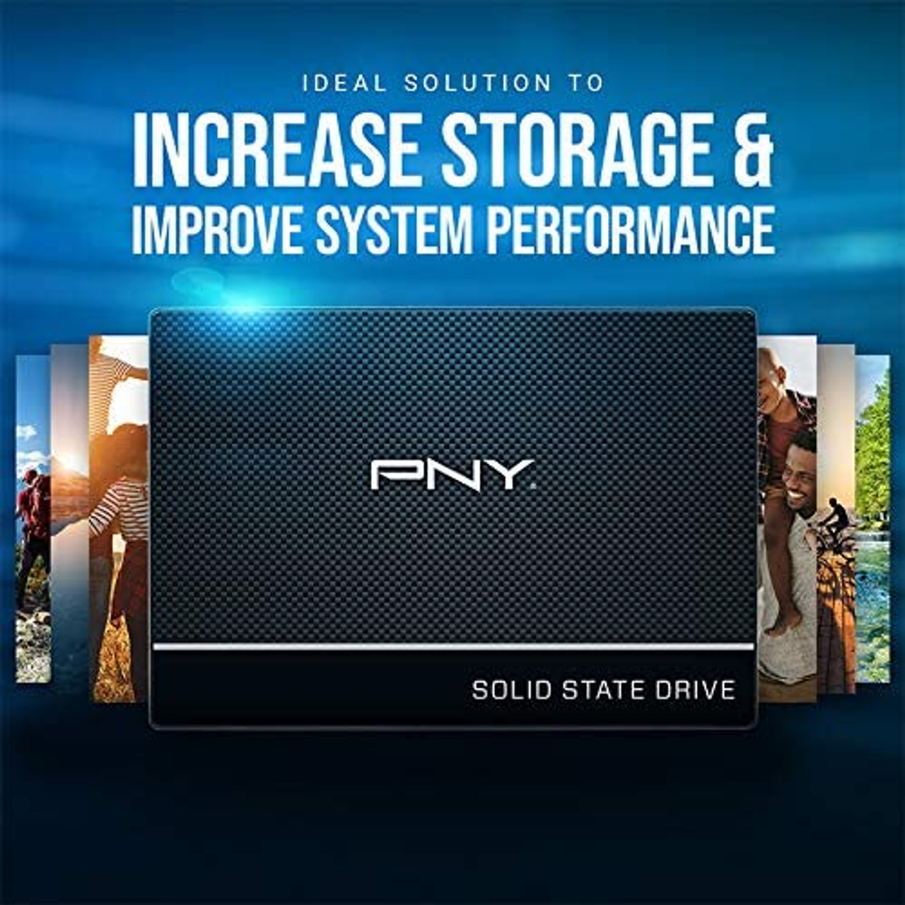 PNY CS900 500GB 3D NAND 2.5" SATA III Internal Solid State Drive (SSD) SSD7CS900-500-RB