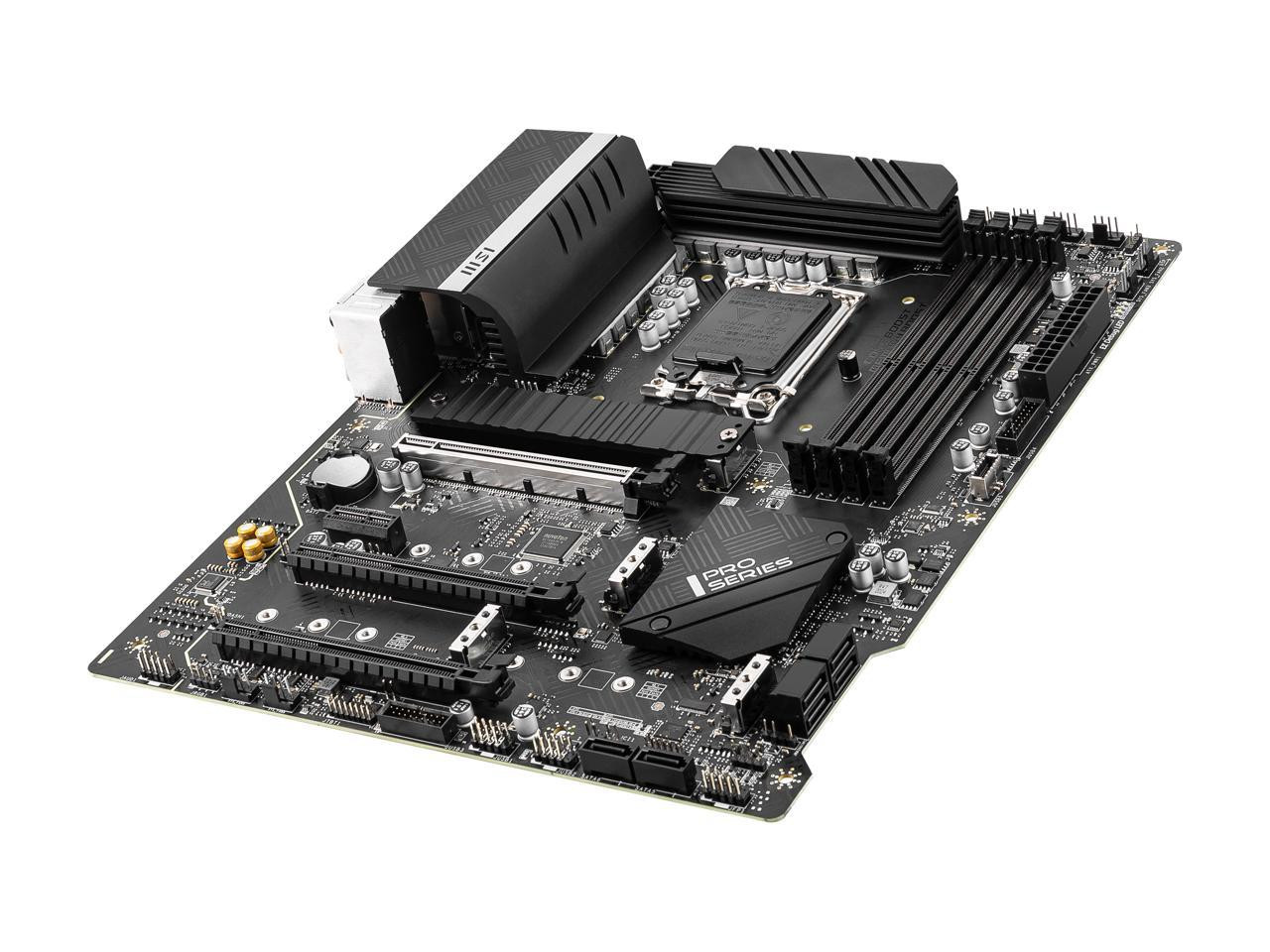 MSI PRO Z690-A WiFi DDR5 ProSeries Motherboard (ATX, 12th Gen Intel, LGA 1700 ,DDR5,PCIe 5,2.5G LAN,M.2 Slots,Wi-Fi 6E)