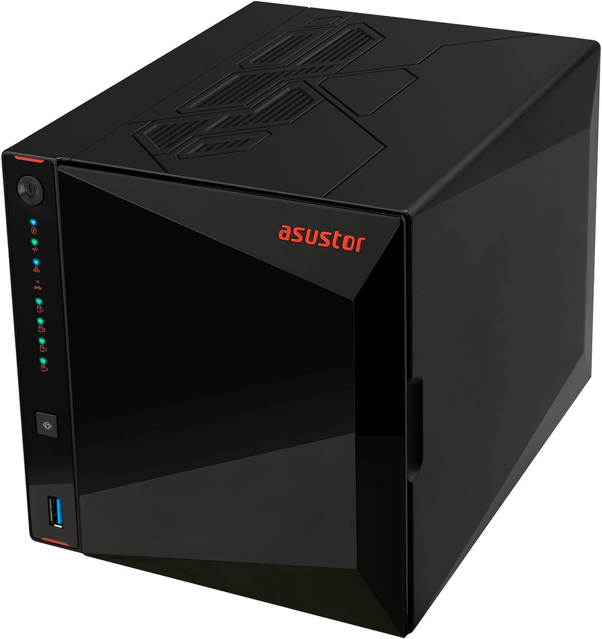 ASUSTOR NIMBUSTOR 2 Gen2 AS5402T NASケース Asustor AS5402T 2 Bays and 4 M.2 Slots Diskless NAS - Micro