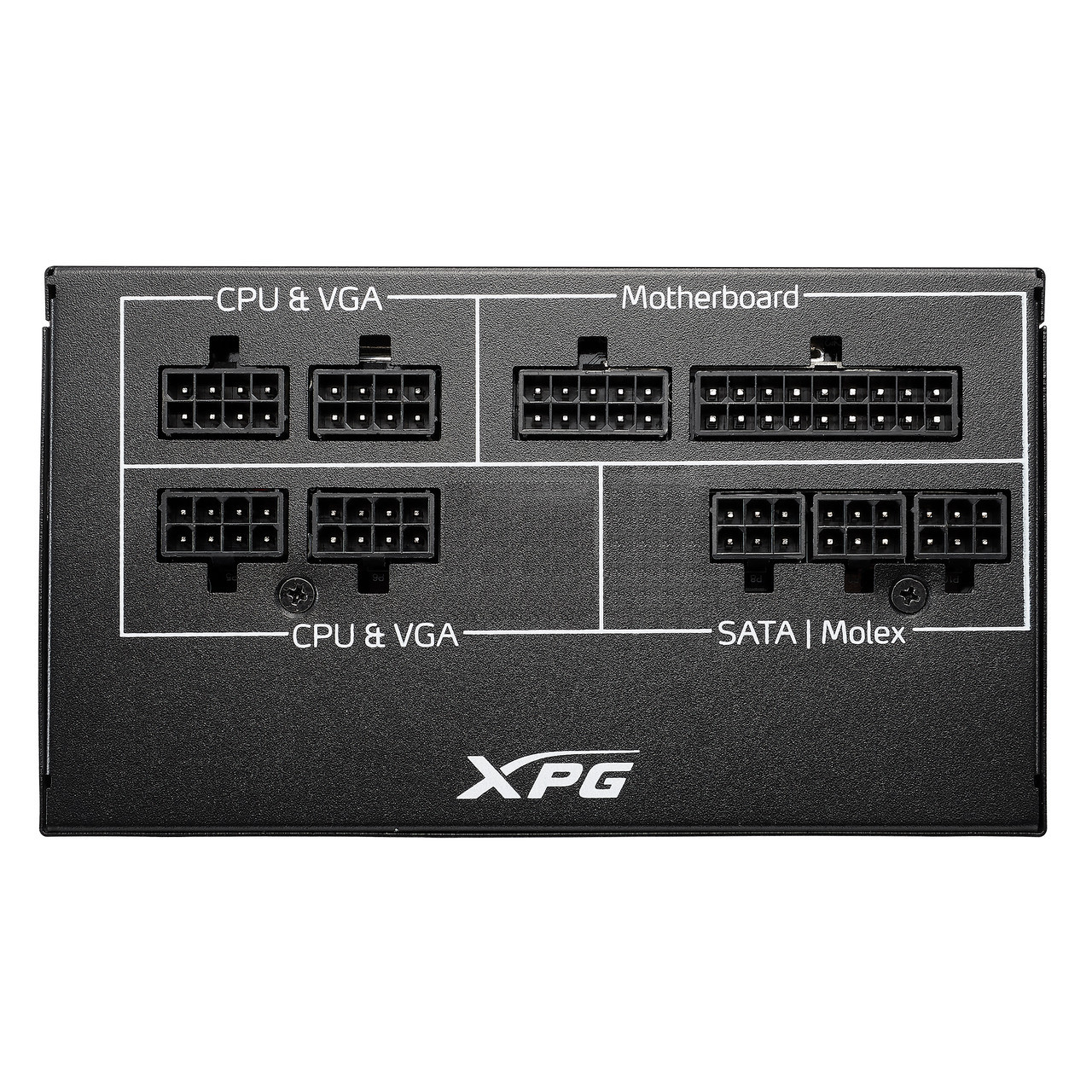 XPG CORE REACTOR ATX Fully Modular Power Supply - 650 Watt 80 Plus Gold Certified | 22 Total Connectors | Low Noise PSU