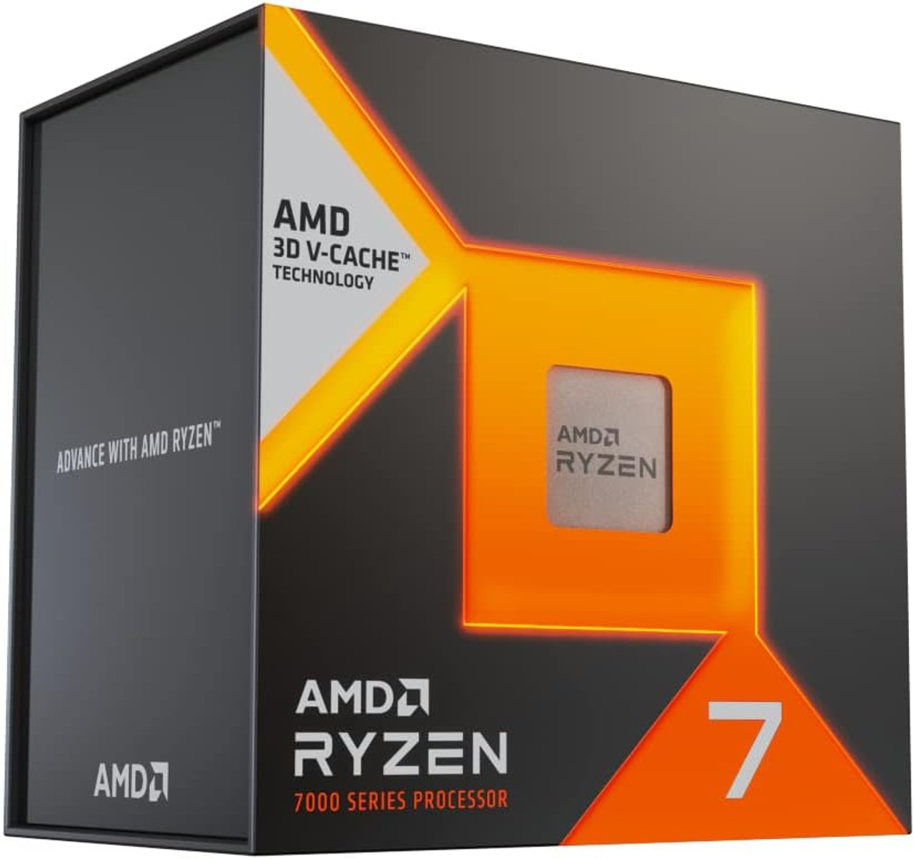 CPU AMD Ryzen7 7800X3D AMD Ryzen 7 7800X3D Processor (Zen 4) 8-Core 4.2GHz AM5 120W